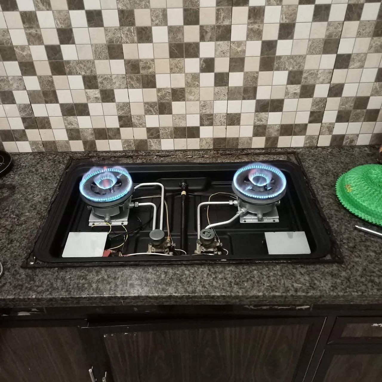 Hasil Servis Kompor Gas Tanam Ovus